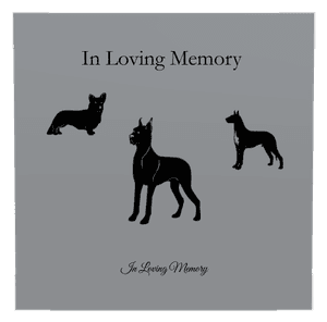 Stainless Steel Plaque - In Loving Memory 9 memorial design preview