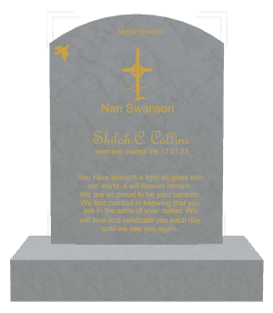 Religious Memorial memorial design preview