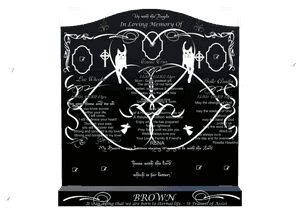 Serpentine - Kind Heart memorial design preview
