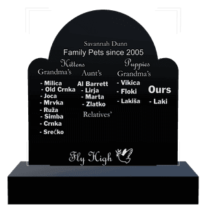 Headstone 17 - Rest in Peace memorial design preview