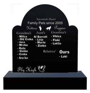 Headstone 17 - Rest in Peace Headstone memorial design preview