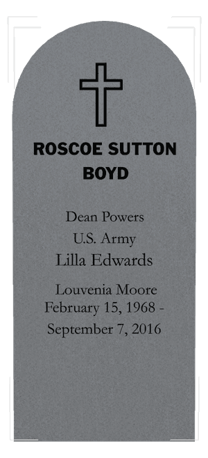 Military Veteran memorial design preview