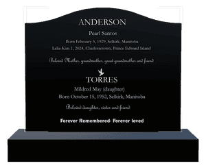 Serpentine - Beloved Daughter memorial design preview