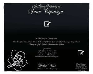 Biblical Memorial memorial design preview