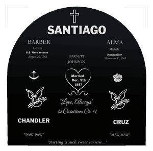 Biblical Memorial memorial design preview