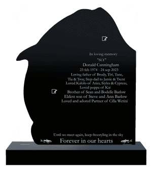 Headstone 16 - Loving Father memorial design preview