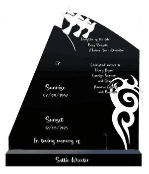 Headstone 12 - In Loving Memory Headstone memorial design preview