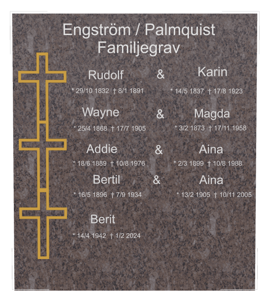 Square Traditional Engraved Headstone – Cross Headstone preview