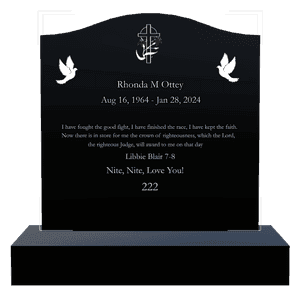 Religious Memorial memorial design preview