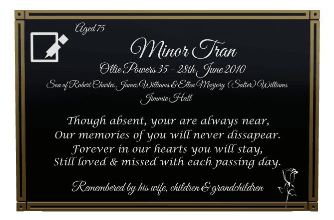 Square Laser-Etched Color Plaque – Forever in Our Hearts preview