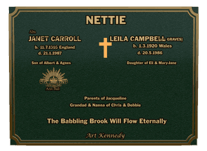 Military Veteran memorial design preview