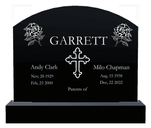 Curved Top - John 2 memorial design preview