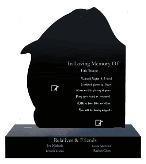 Headstone 16 - Beloved Sister memorial design preview