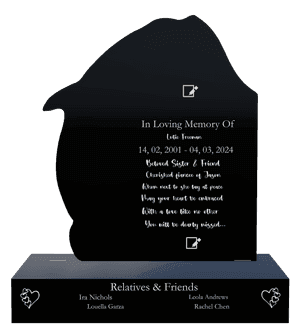 Headstone 16 - Beloved Sister Headstone memorial design preview