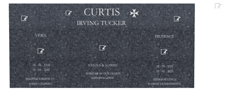 Rectangle (landscape) Traditional Engraved Plaque – cross preview
