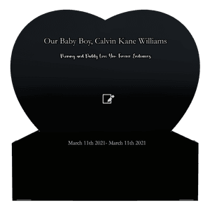 Headstone 27 Baby Headstone memorial design preview