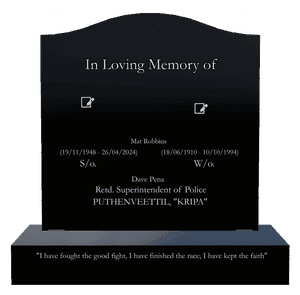 Serpentine - Fought The Good Fight 8 memorial design preview