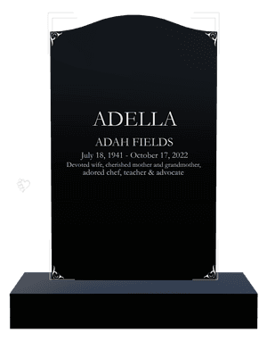Serpentine - Devoted Wife memorial design preview