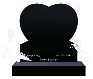 Headstone 27 Eagle Horse memorial design preview