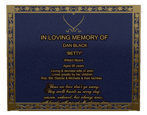 Rectangle Landscape They Walk Beside us Every Day 2 memorial design preview