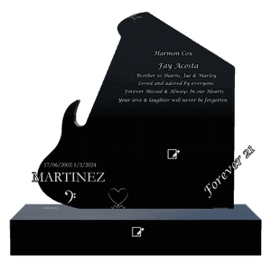 Headstone 7 - Beloved Son memorial design preview