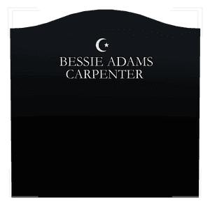 Serpentine - Star Headstone memorial design preview