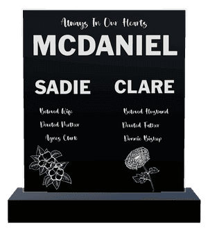 Wife Memorial memorial design preview