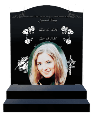 Serpentine - In Loving Memory 45 memorial design preview