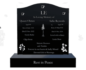 Mother Memorial memorial design preview