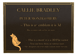 Rectangle Landscape Bird memorial design preview