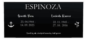 Square - Cherished Memories memorial design preview