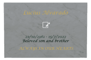 Rectangle Landscape Beloved Son 4 memorial design preview