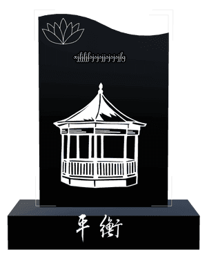 Left Wave - Lotus memorial design preview