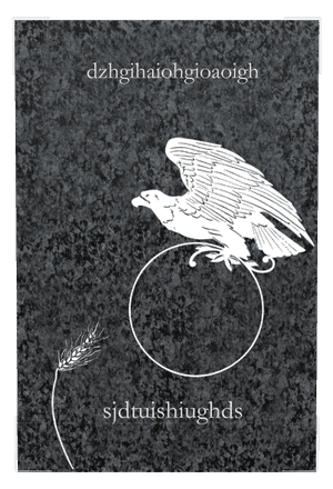 Rectangle Portrait Bird Flower memorial design preview