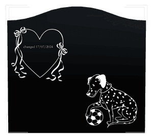 Serpentine - Dog Hearts memorial design preview