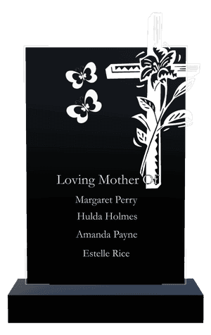 Square - Loving Mother 9 memorial design preview