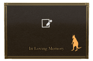 Rectangle Landscape in Loving Memory 42 memorial design preview