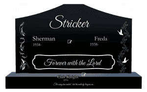 Cropped Peak - Song memorial design preview