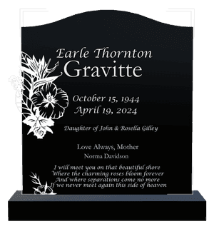 Serpentine - Mark Headstone memorial design preview