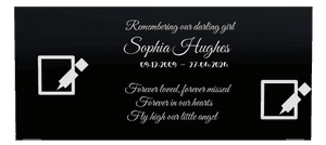 Baby Memorial memorial design preview