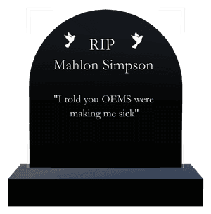 Half Round - Dove memorial design preview