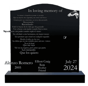 Serpentine - In Loving Memory 120 memorial design preview