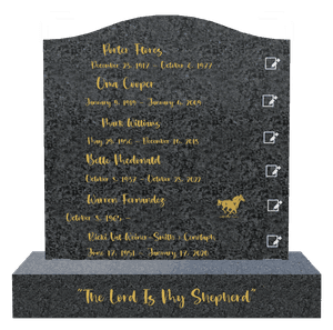 Serpentine - The Lord is my Shepherd 3 memorial design preview