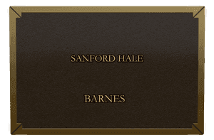 Rectangle Landscape Dog 7 memorial design preview