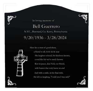 Serpentine - Rest in Peace 2 memorial design preview