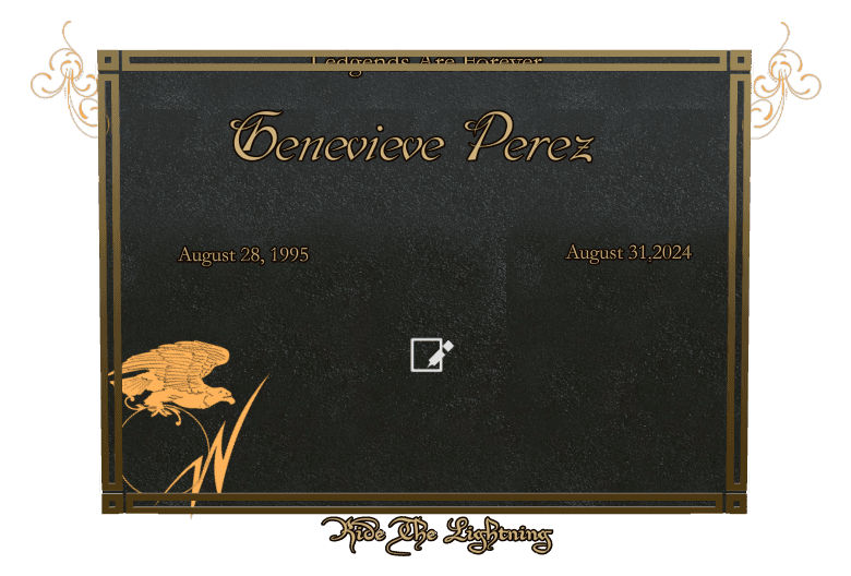 Rectangle (landscape) Bronze Plaque – bird preview