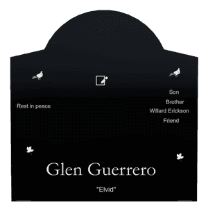 Curved Gable - Rest in Peace 5 memorial design preview