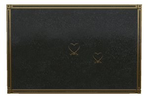 Bronze Plaque - Heart Plaque memorial design preview