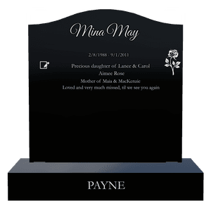 Mother Memorial memorial design preview