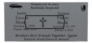 Square - Forever Loved 12 memorial design preview